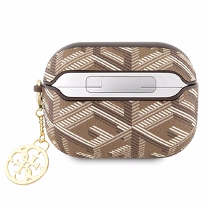 Guess GUAPPGCE4CW ümbris jaoks AirPods Pro - brown GCube Charm