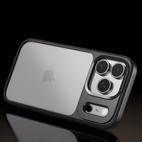 Rock Guard Lens Protection Series Ümbris for Iphone 17 läbipaistev-must