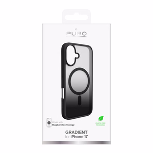 Puro Gradient TPU MagSafe Compatible Ümbris jaoks iPhone 17 - Must