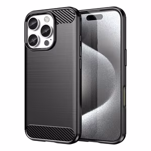 Carbon Ümbris jaoks iPhone 16 Pro - Must