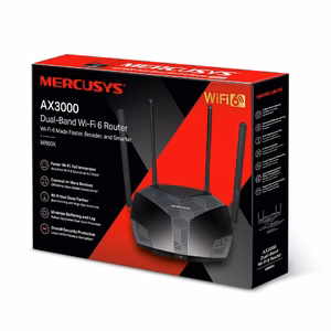 Mercusys AX3000 kahesagedusriba Wi-Fi 6 ruuter