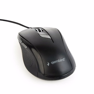 Gembird USB optiline hiir must