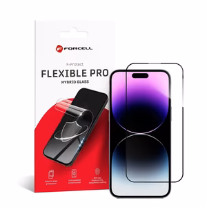 Hybrid glass do iPhone 14 PRO MAX Forcell Flexible 5D must