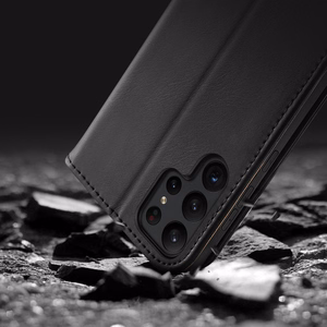 Dux Ducis Hivo чехол Samsung Galaxy S23+ флип-чехол кошелёк подставка RFID блокировка коричневый