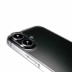 Puro 03 Nude Silicone Ümbris jaoks iPhone 16 - Läbipaistev