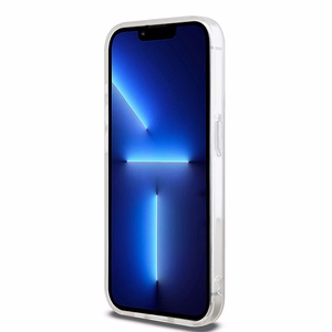 DKNY IML Mono & Stripe MagSafe ümbris jaoks iPhone 15 Pro - roosa