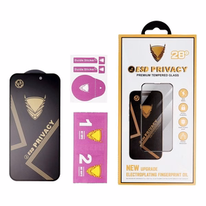 OG 6D Premium Privacy Glass - jaoks Iphone 13 Pro Max / 14 Plus must