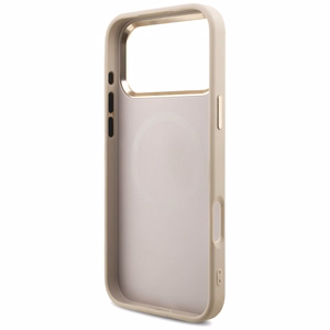 Guess 4G Triangle Logo MagSafe Ümbris jaoks iPhone 17 Pro Max - Rose Kuldne