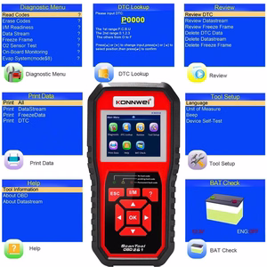 Konnwei KW850 OBD2 diagnostikaskanner