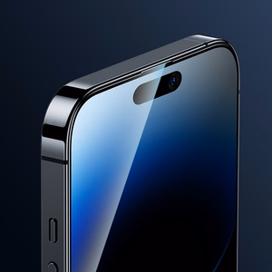 Закалённое стекло Benks Glass Warrior HD для iPhone 14 Pro Max чёрное