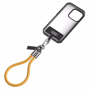Audi universaalne telefoni rihm 28cm 8mm kollane AU-HSL8-R8/D1-YW