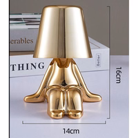 Laua lamp voodikõrval GOLD MAN Kunst Deco seat (versioon 6) MLTL