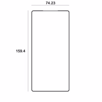 Etteri karastatud klaas 9D for Samsung Galaxy S25 Ultra