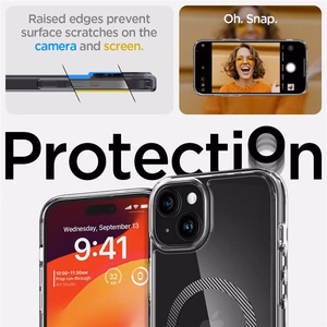 Spigen Ultra Hybrid MagSafe ümbris jaoks iPhone 15 Plus - carbon