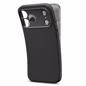 Spigen Liquid Air ümbris mudelile iPhone 18 Pro Max / 17 Pro Max – värv: mattmust