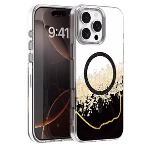 Чехол Epoxy Mag для iPhone 16 Pro 6,3" черный