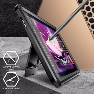 Supcase Unicorn Beetle Pro ümbris Samsung Galaxy Tab A11 jaoks - must