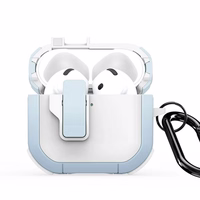 DUX DUCIS PECP - TPU+PC protective case jaoks AirPods 4 valge sinine