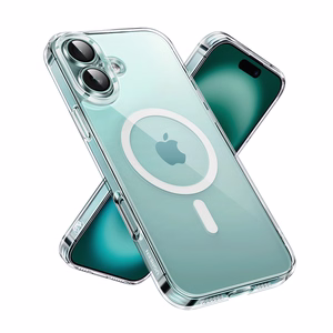 Ugreen Classy Läbipaistev Magnetic Ümbris jaoks iPhone 16 Plus - Läbipaistev