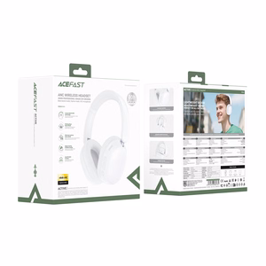 Juhtmevabad kõrvaklapid Acefast H12 Hybrid ANC valged