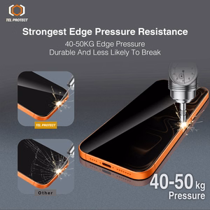 Tempered glass Tel Protect 10X Privacy DLC Diamond Coating jaoks Iphone 16 Pro/17