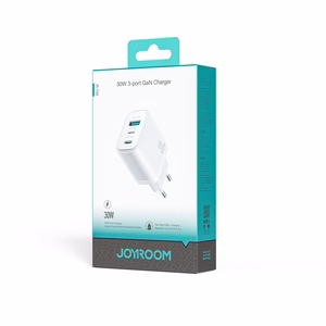 Joyroom JR-TG6 GaN 30W настенное зарядное устройство белое