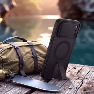 Tech-Protect Kevlar Aura MagSafe ümbris mudelitele iPhone 18 Pro / 17 Pro, mattmust
