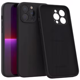 Silikoon Mag ümbris iPhone 13 Pro Max must