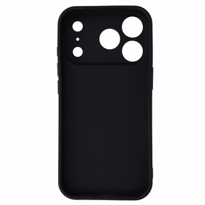 Back Ümbris MATT jaoks IPHONE 17 PRO Must