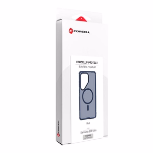 Ümbris Samsung S26 Ultra Forcell F-Protect BumperX Premium MagSafe-ga ühilduv tumesinine