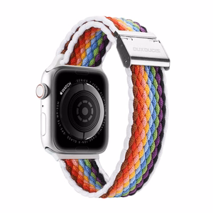 Strap Dux Ducis Mixture II Series Apple Watch 42/44/45/49mm Pale Stripes