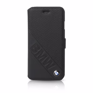 BMW Signature Leather Booktype Ümbris jaoks Sony Z5 - must