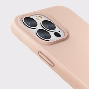 Uniq Lino ümbris iPhone 13 Pro / iPhone 13 jaoks - roosa