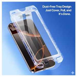 Ekraanikaitseklaas Dux Ducis TG Quick-Fit Apple iPhone 17 (Blister)