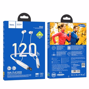 HOCO juhtmevaba kõrvaklapid bluetooth neck-hang ES62 hall