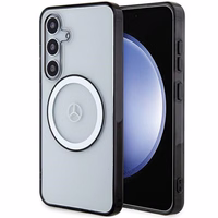 Mercedes Printed Logo MagSafe ümbris jaoks Samsung Galaxy S24 - läbipaistev