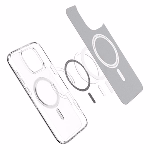 Spigen Ultra Hybrid Mag ümbris seadmele iPhone 16 Pro Max 6.9", MagSafe'iga, härmatis läbipaistev