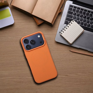 K-Look MagSafe'iga ühilduv ümbris iPhone 16 PRO jaoks, oranž