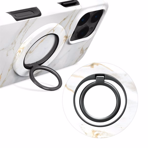 MIO White Marble Magsafe Ümbris rõngashoidjaga