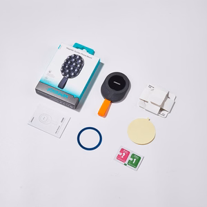 Joyroom JR-ZS393-S magnetic hoidja koos suction cups jaoks 4.7-7" phone - must and oranž