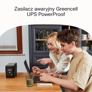 Green Cell katkematu toiteallikas (UPS) Line-Interactive 6.5 kVA 360 W 2 AC pistikupesa