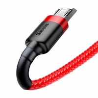 USB Kaabel Baseus "Cafule" Punane "Micro USB" 200cm