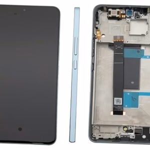 Xiaomi Redmi Note 15 Pro 4G LCD-ekraan puutetundliku ekraaniga ja raamiga, värv: Glacier Blue, originaal (teeninduskomplekt)