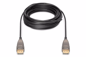 Digitus DisplayPort AOC hübriidne kiudoptiline kaabel, UHD 8K, 10 m