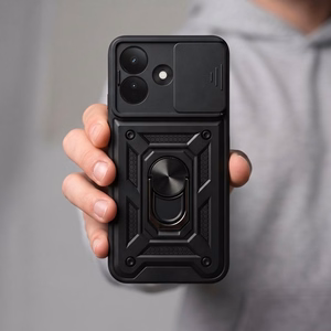 Tech-Protect CamShield Pro ümbris seadmele Xiaomi Redmi Note 17 Pro 5G – must