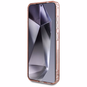 GUESS ümbris jaoks SAMSUNG S25 GUHMS25SPFTDTEP (Magnetic IML Rhinestones) roosa