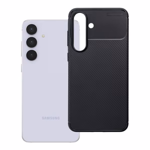 Ümbris CARBON PREMIUM jaoks SAMSUNG S25 FE must