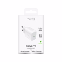 Puro PROLITE 30W USB-C Wall Laadija - valge