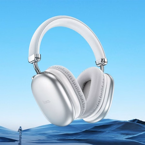 HOCO juhtmevaba bluetooth kõrvaklapid W35 Max hõbedane