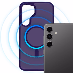 3mk Smoke MagCase ümbris Samsung Galaxy S25 jaoks - lilla